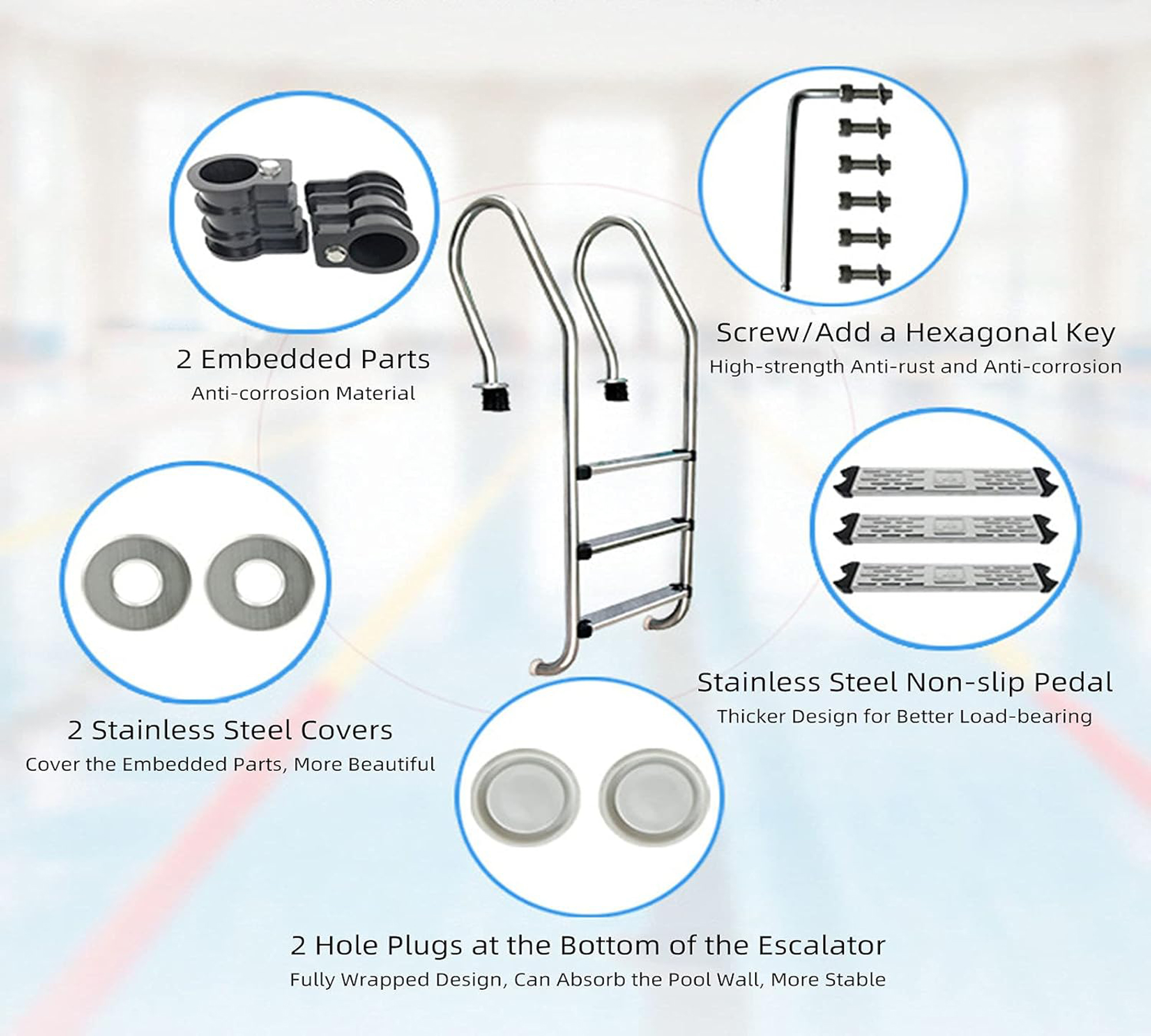 Swimming Pools Accessories Club Model