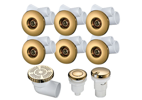 Whirlpool Jet Kit (GOLDEN)